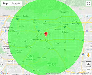 Pomona Tree Services New Map